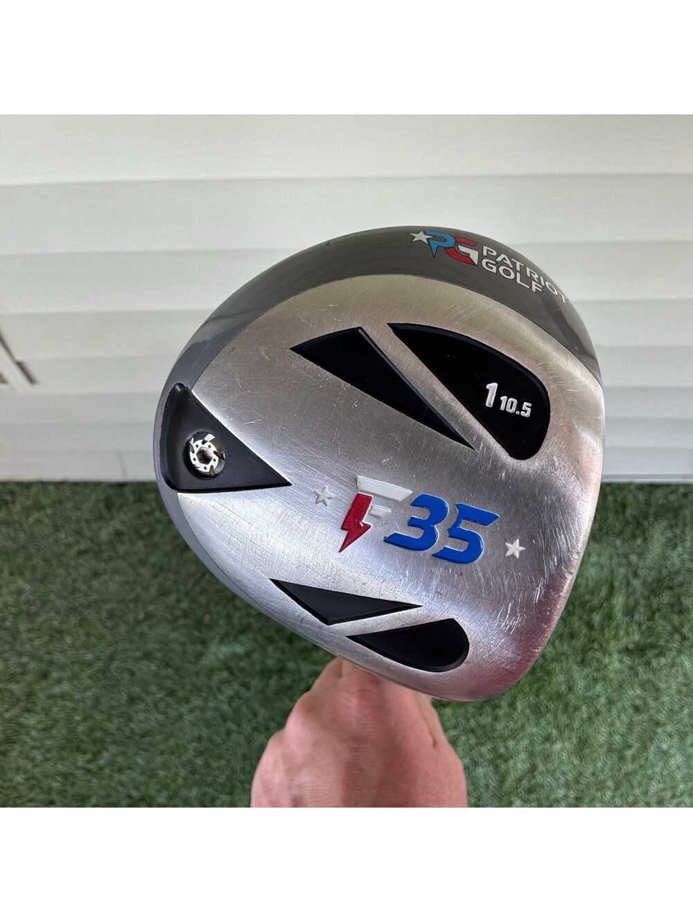 Patriot Golf F35 Driver 10.5* AccuFlex Pro LD Regular Graphite Mens RH